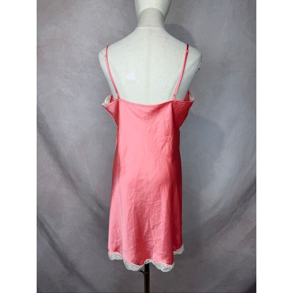 Vintage Victoria’s Secret Pink Baby Doll Lingerie Dress Large Y2K - Picture 4 of 8